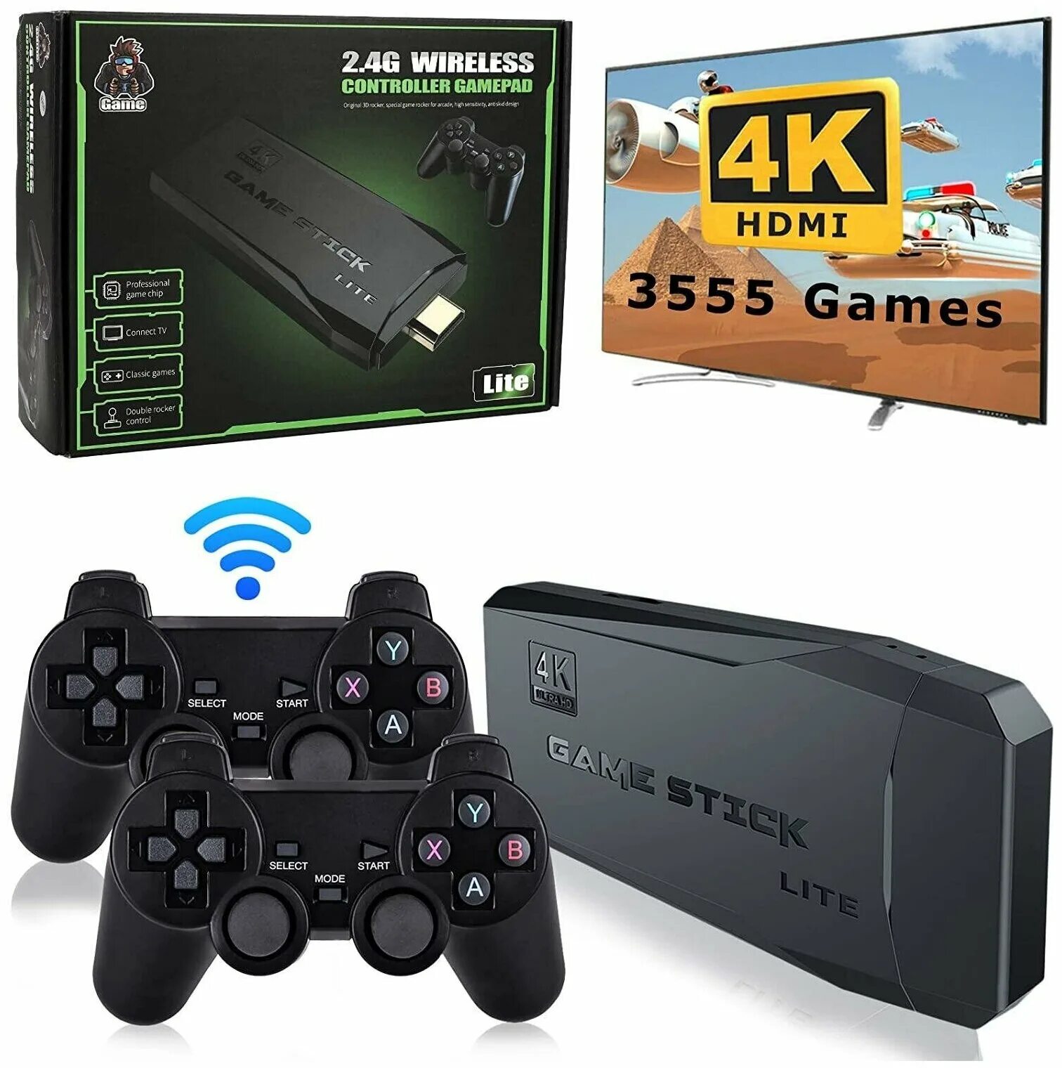 Игровая приставка 2.4g Wireless. Приставка 2.4g Wireless (game Stick).