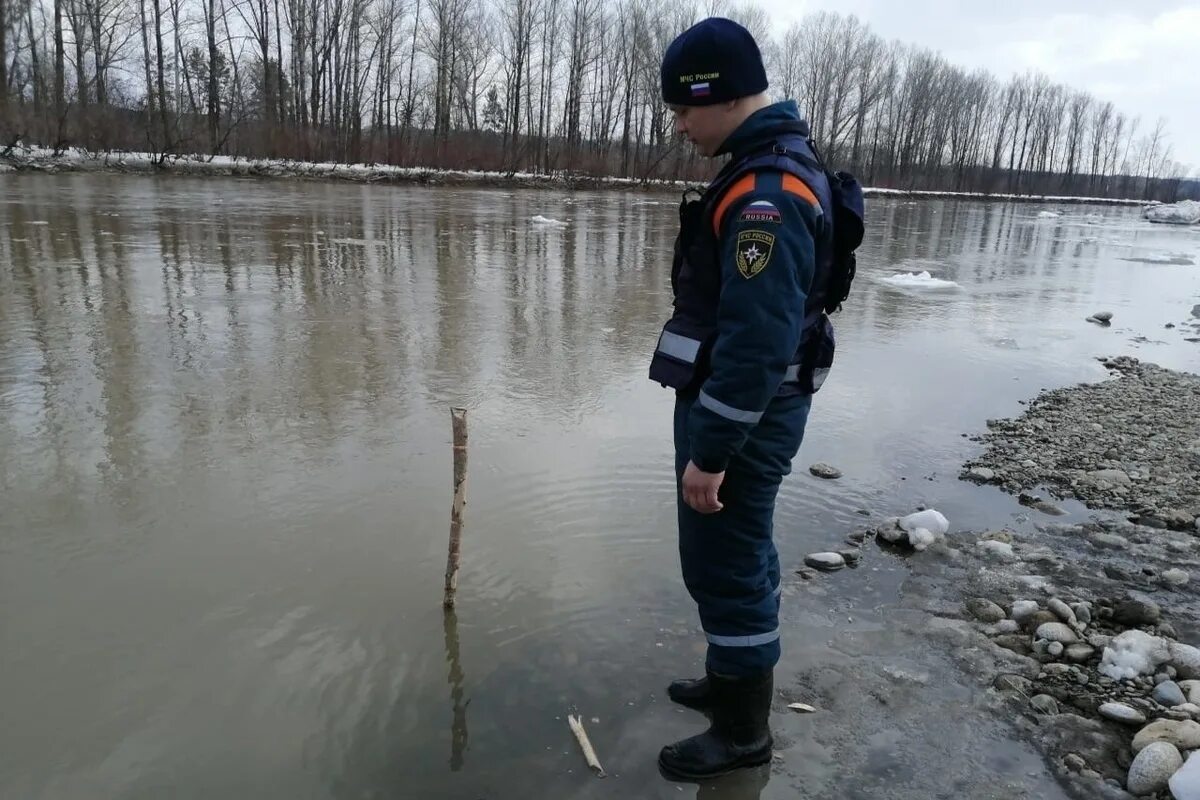 Уровень воды алей