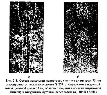 Неоднородность химического состава сплава