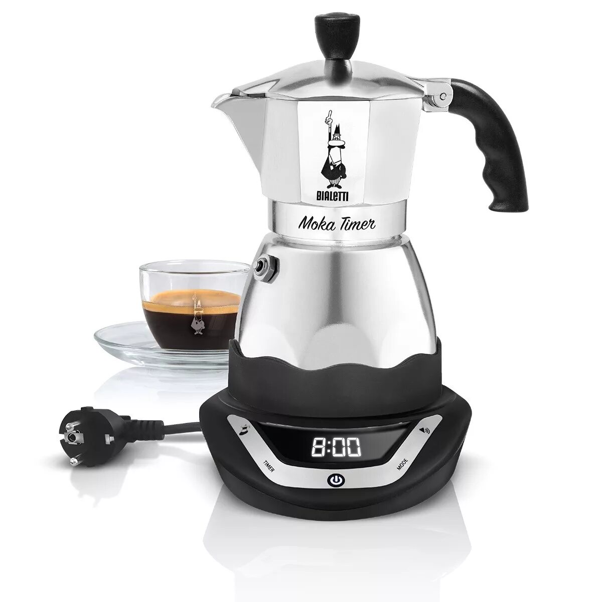 Гейзерная кофеварка электрическая с автоотключением. Кофеварка Bialetti Moka timer 6. Гейзерная кофеварка Биалетти Мока. Bialetti гейзерная кофеварка электрическая. Кофеварка Bialetti Moka.