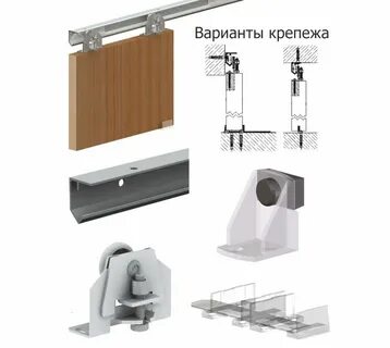 Подвесные двери шкафа купе