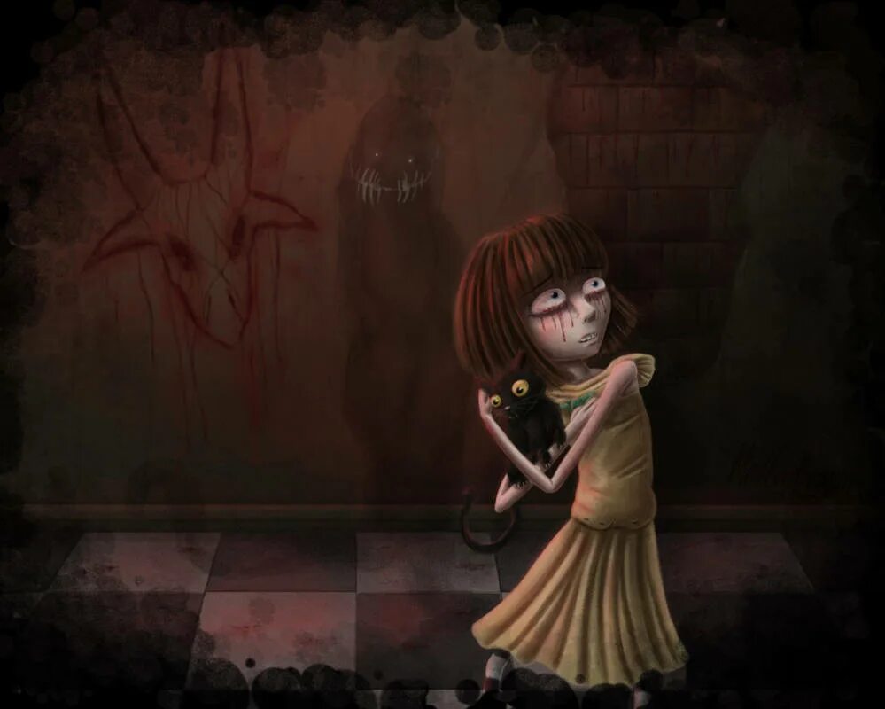 Фрэнк боу. Френ БОУ. Fran Bow Френ. Fran Bow Art. Энни Фрэн БОУ.