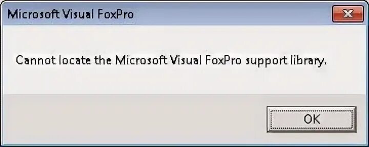 Ошибка visual foxpro. Microsoft visual foxpro 6.0. cannot locate basic info data.
