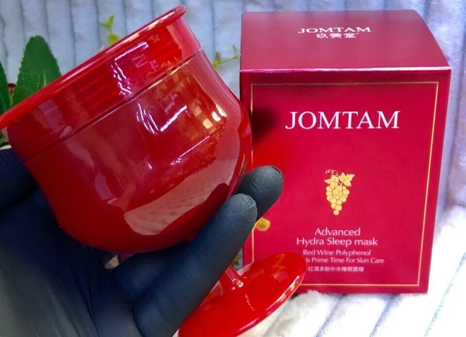 Jomtam крем пробник золотой. Jomtam маска. Ночная маска для лица jomtam. Jomtam Advanced hydra Sleep Mask. Маска jomtam ночная красное вино.