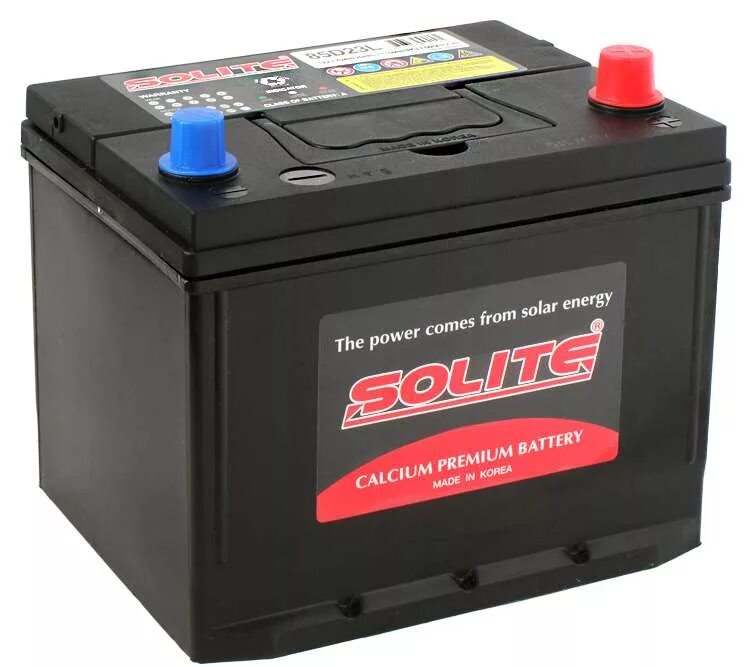 Аккумулятор d23l обратная полярность. Solite 85d23l 6ct-70. аккумулятор solite 85d23l. автомобильный аккумулятор solite 85d23l bh. акб solite 85d23l 70а/ч.