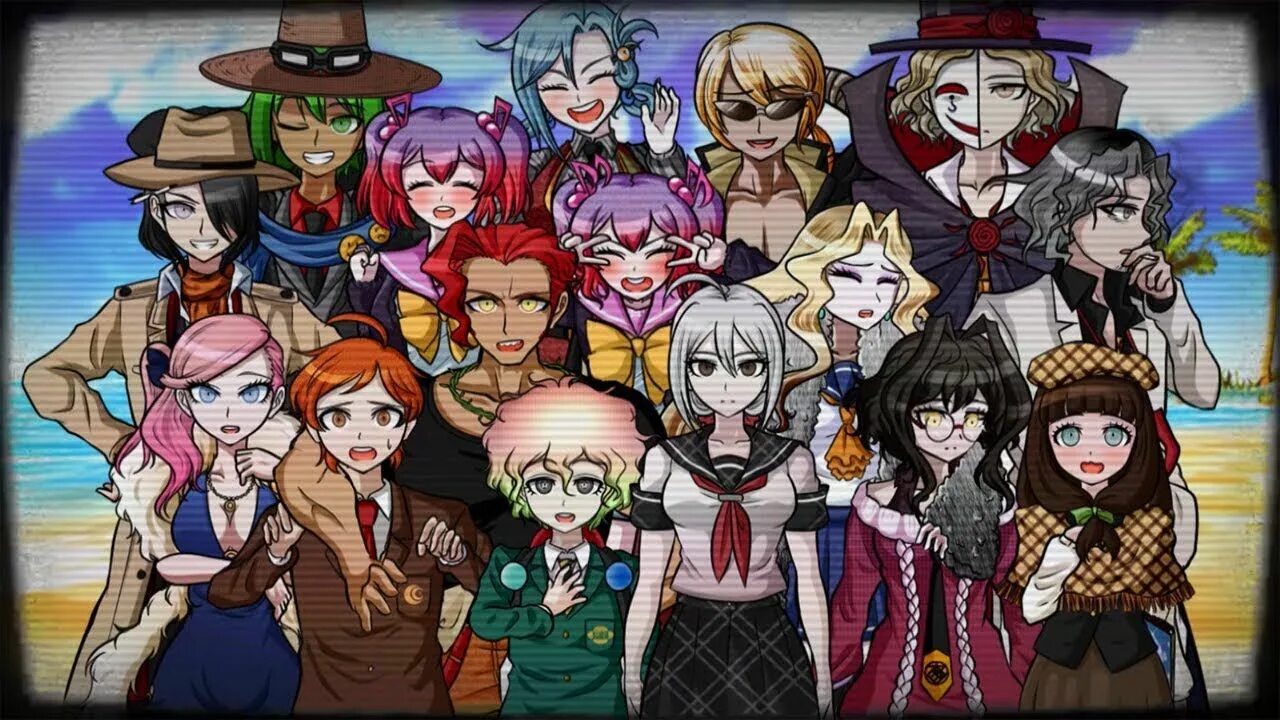 Danganronpa another 2. Super Danganronpa another 2, sdra2. Данганронпа sdra2. Danganronpa sdra2 персонажи. Ронпа 2 персонажи.