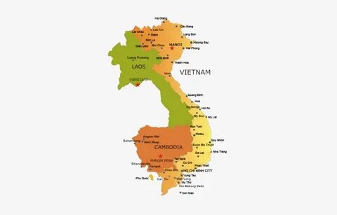 Камбоджа граничит с вьетнамом