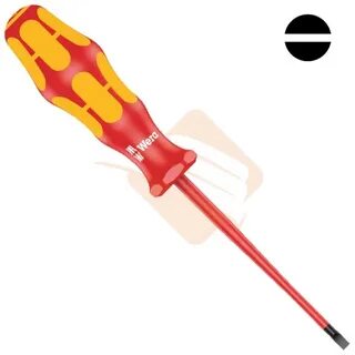 Отвертка диэлектрическая wera