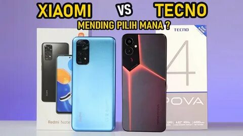 Xiaomi vs tecno