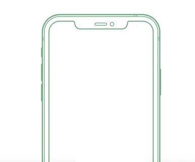 Рамка экрана iphone