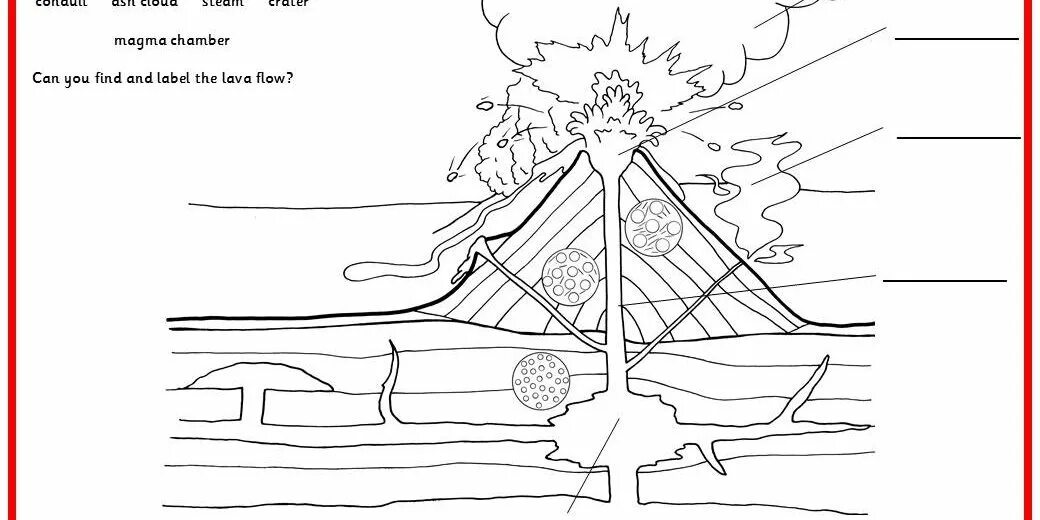Вулкан раскраска. Вулкан раскраска. Вулкан в разрезе рисунок. Вулканы задания для дошкольников. Задания с вулканами.