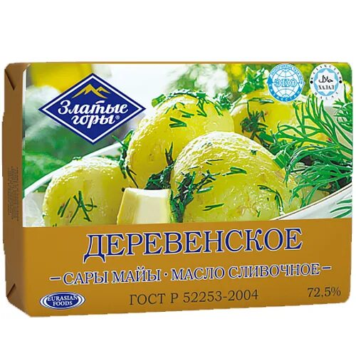 Масло сливочное 180г 62% Деревенское подворье купить за 200 руб. с доставкой на 