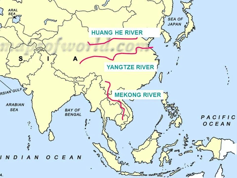 Где на контурной карте находится река янцзы. Река Янцзы на карте. Река Хуанхэ на карте Евразии. Исток реки Хуанхэ на карте.