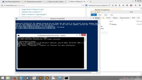 Какой python для windows 7