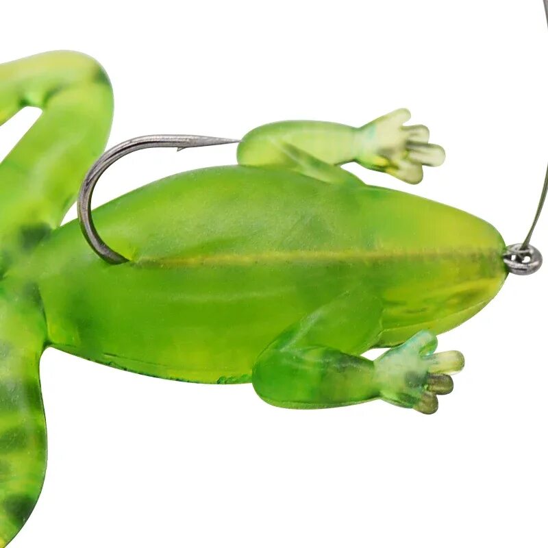 Лягушка незацепляйка / мягкая приманка Namazu FROG с лепестком, 65 мм, 18 г, цве