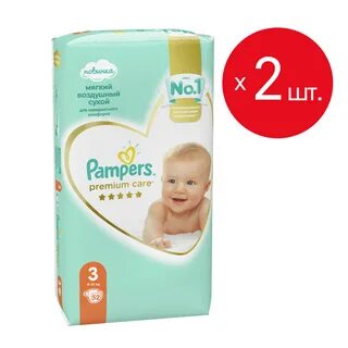 Подгузники premium care размер 3