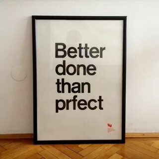 Than perfect