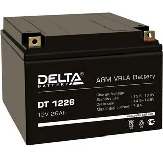Аккумулятор герметичный свинцово кислотный delta