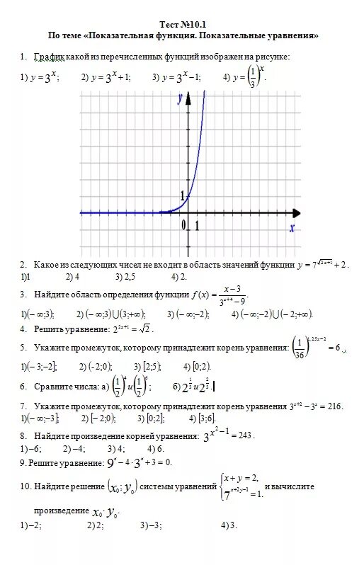 Область определения функции показательной функции. Область определения степенной функции примеры. Тест показательная функция 10 класс. Найти область определения функции степенной функции. Тест по теме функции ответы