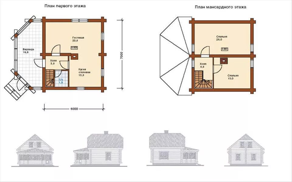 Проект дома 6 7 3. Проект дома с размерами. План садового домика. План мансардного этажа. Проект дачного дома.