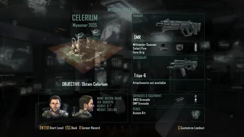 Call of duty black ops разведданные