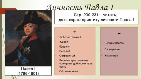 1796 год событие