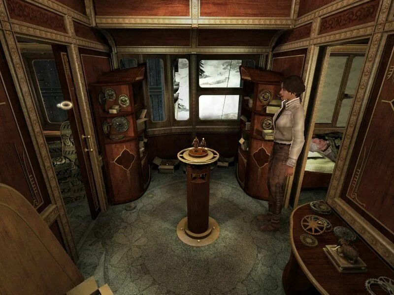 Syberia 2 поезд. Игра Сибирь 2. Syberia 2 отель. Отель из СИБИРИЯ 2.