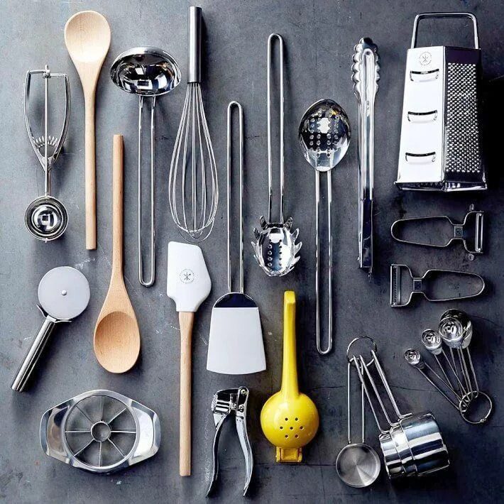 Хозяйственный инвентарь. Садовый инвентарь. Набор инструментов для сада. Мелкий инвентарь. Инвентарь и приспособления для кухни.