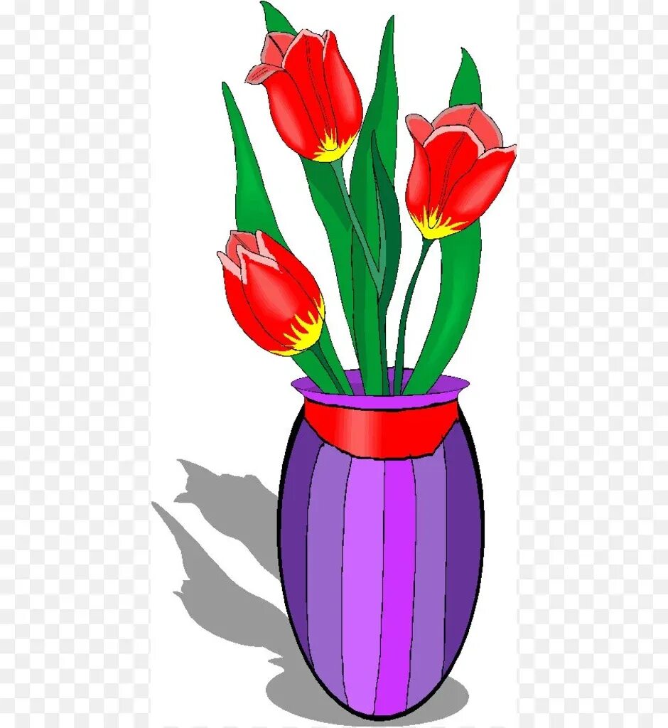 Ваза с тюльпанами рисунок. Ваза с цветами. Рисование ваза с цветами. Ваза с тюльпанами. Цветная ваза с цветами.