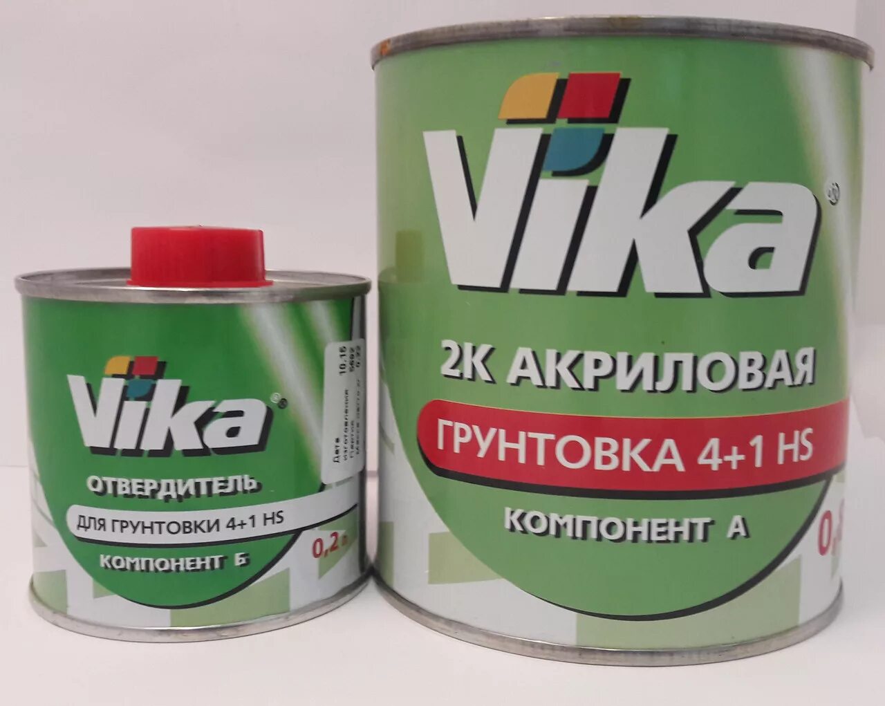 Какой хороший грунт для автомобиля. Грунтовка Вика 4+1 HS. Грунтовка автомобильная. Грунты для покраски автомобиля. Грунтовка для автомобиля.