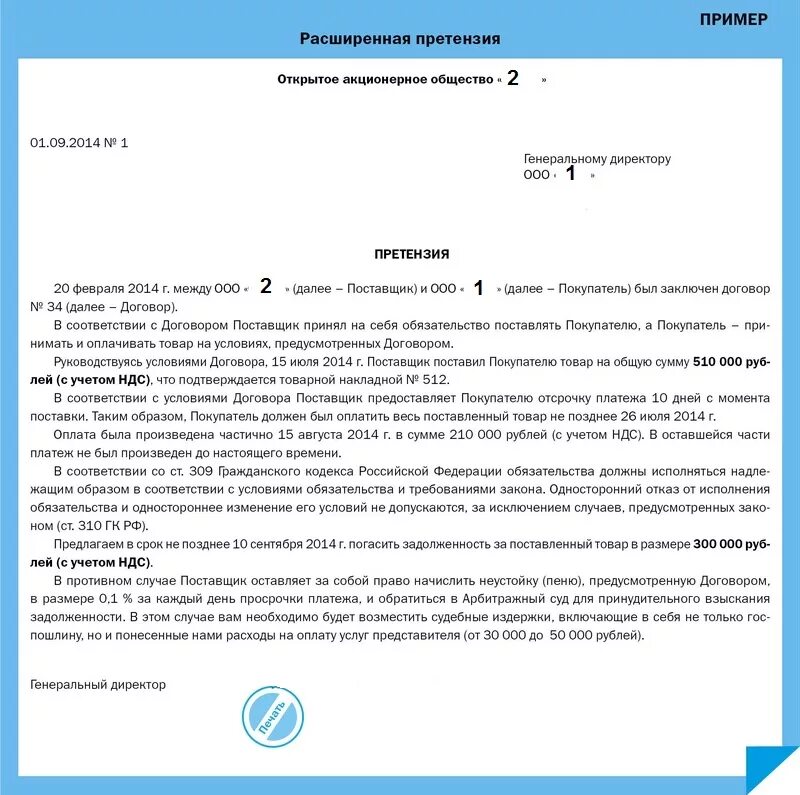 Соответствие выполненных работ условиям договора