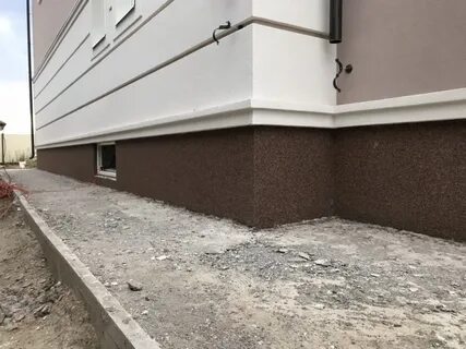 Штукатурка цоколя