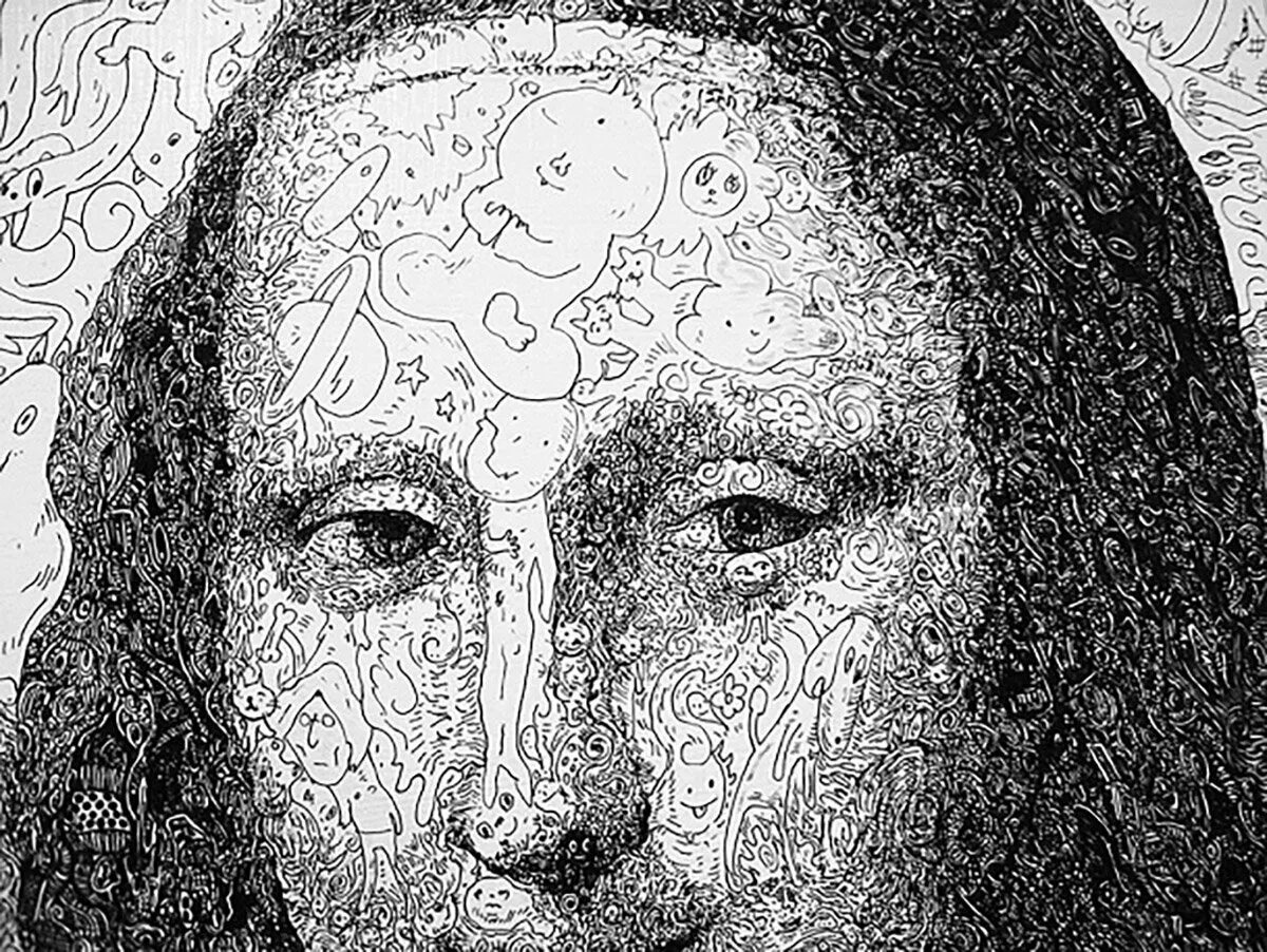 Точный рисунок. Сагаки Кейта. Графика искусство. Современное искусство Графика. Самый сложный рисунок в мире.