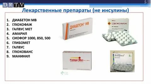 Бесплатные препараты диабетикам 2 типа