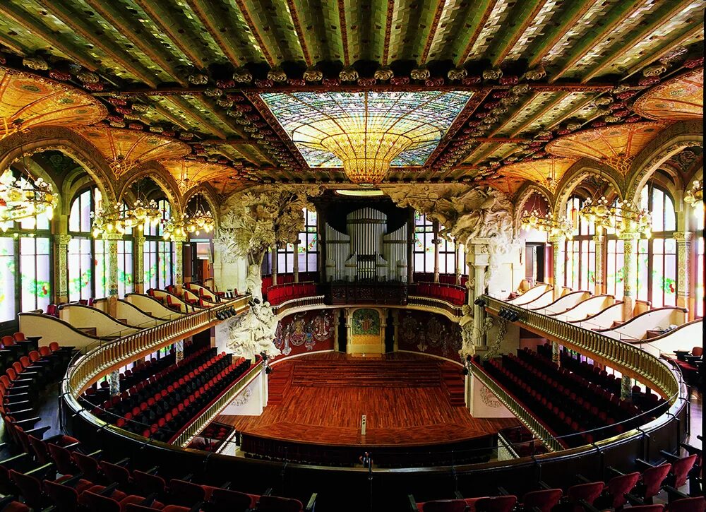 Сайт дворец музыки. Луис Доменек-и-Монтанер архитектура. Palau de la música Catalana Барселона. Луис Монтан. Дворец каталонской музыки, Луис Доменек-и-Монтанер.