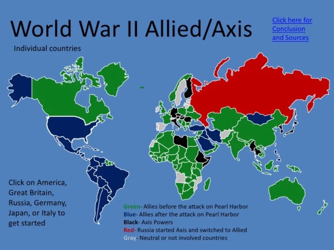 Карта ww2. Страны «оси» и их союзники. The second country was