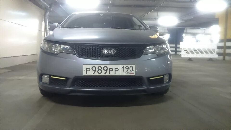 Дневные ходовые огни на Киа Церато 2. ДХО Киа Церато 2. Ходовые огни Kia Cerato 2. Дневные ходовые огни кия серато2.