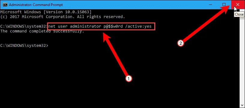 Включить запись администратора windows 7. Net user администратор active:yes. net user cmd. создать учетку админа в командной строке. включить учетную запись администратора.