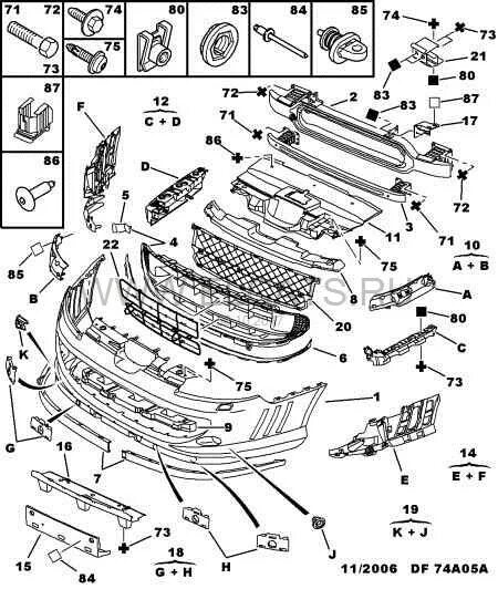 Передний бампер шкода а5 схема. Схема переднего бампера рено меган 2. Фиксатор крепления бампера пежо 406. Снять передний бампер с рено колеос 2008 года. Схема переднего бампера.