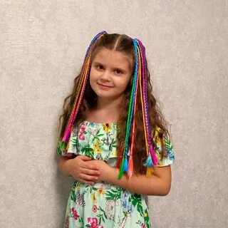 Включи девочка милашка косички и колечки