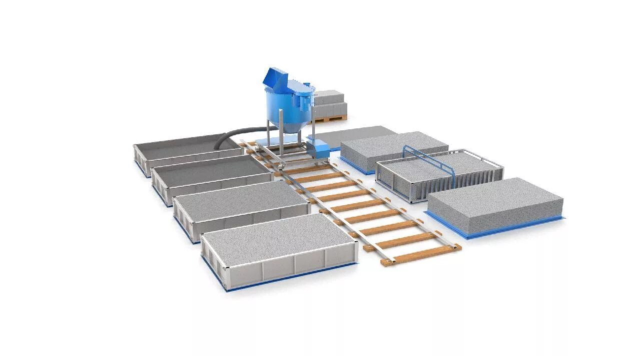 Скиповый подъемник для преформ. Оборудование для газобетонных блоков. Многофункциональный завод мфз-200ка. Резательный. Алтайстроймаш оборудование для газоблока.