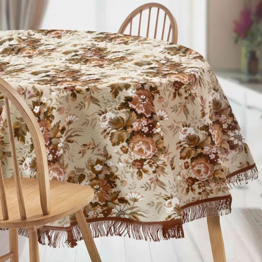 Скатерть гобеленовая овальная с бахромой ас398. Скатерть поле. Скатерть поле. Скатерть jaylee (120х120 см). Скатерть sandra (120х120 см).