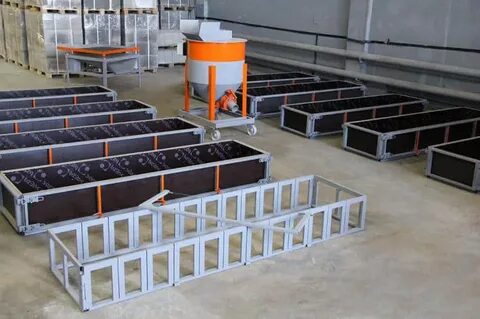 Оборудование для производства газобетонных блоков