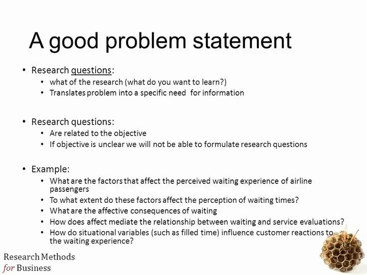 Writing problems