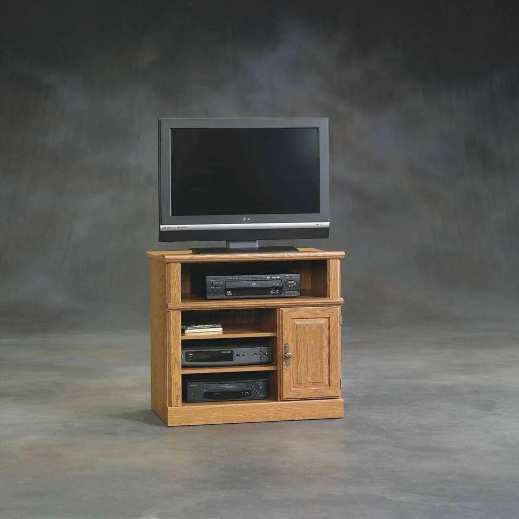 Sauder тумба 5455 ТВ. TV Stand. TV Stand Side view. Small tv