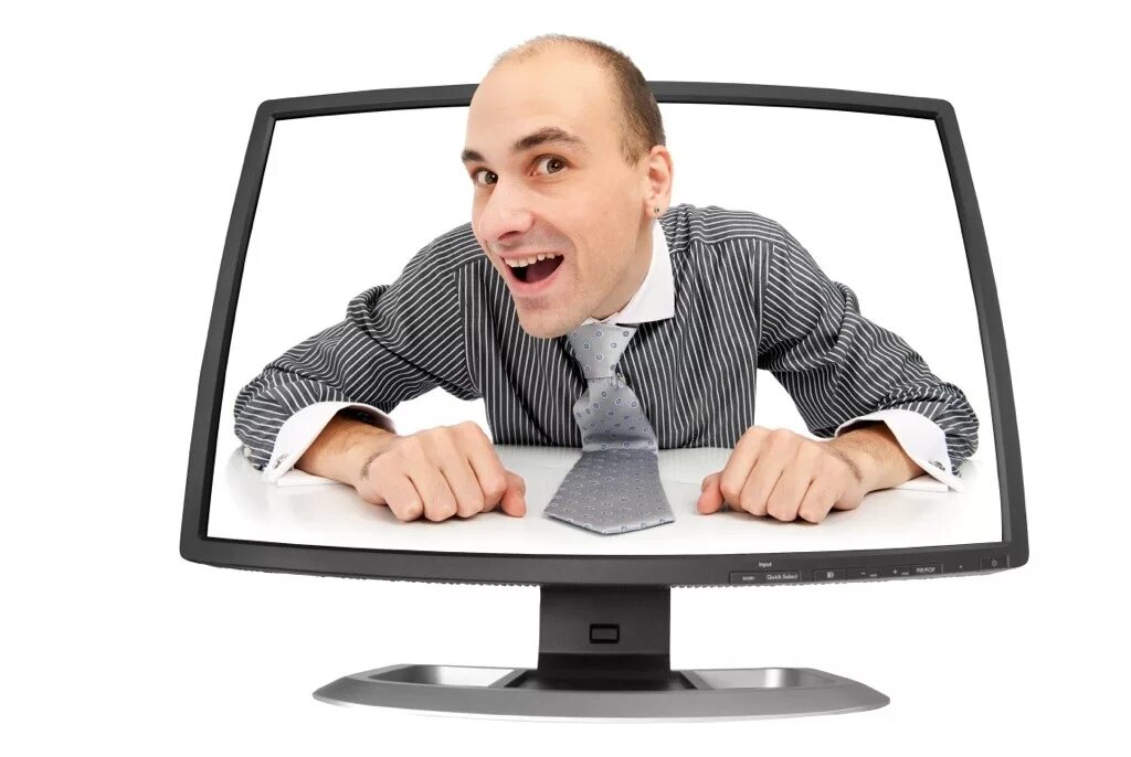 Человек из монитора. Смешной монитор. Человек на экране. Человек в экране компьютера.