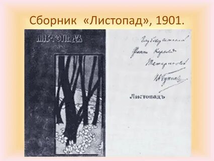 Сборник бунина