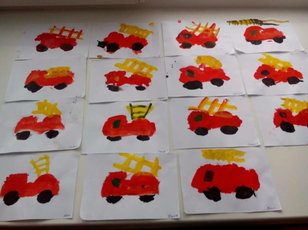 Пожарная машина младшая группа. Рисование в средней группе. Лепка машина средняя группа. Рисование в младшей группе на тему. Рисование в старшей группе.
