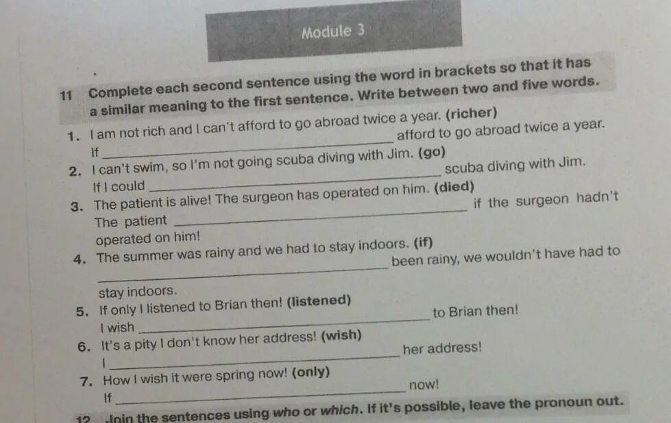 In each sentence one word needs the. Rewrite the sentences with the words in brackets. rewrite the sentences using the words in brackets. complete the second sentence so that it has a similar meaning. complete the second sentence so that it has a similar meaning to the first sentence.