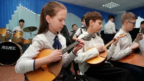 Воспитанники школы искусств